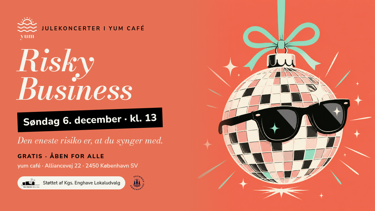 Julekoncert i yum café: Risky Business